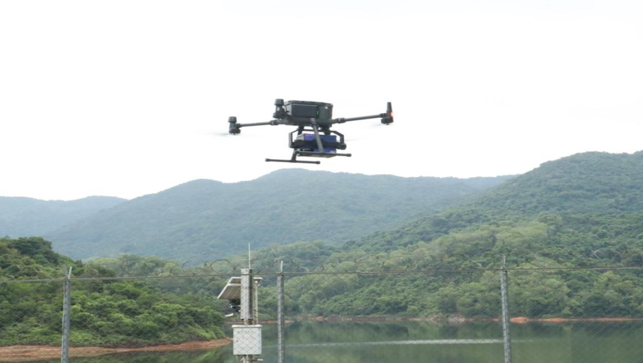 萊森光學成功驗證多旋翼無人機高光譜成像系統新功能